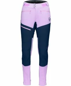 Norrona Fjørå Flex1 Pants W's, Violet Tuille/indigo Night