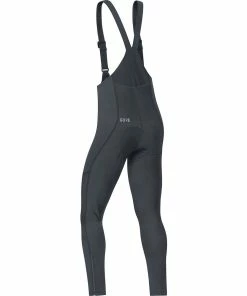 Gore Wear C3 Gore Windstopper Trägerhose+, Black -Radhosen & Innenhosen Verkäufe cc046846 1729 45df afe4 92e8070a3fb1