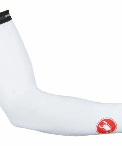 Castelli UPF 50+ Light Arm Sleeves, White