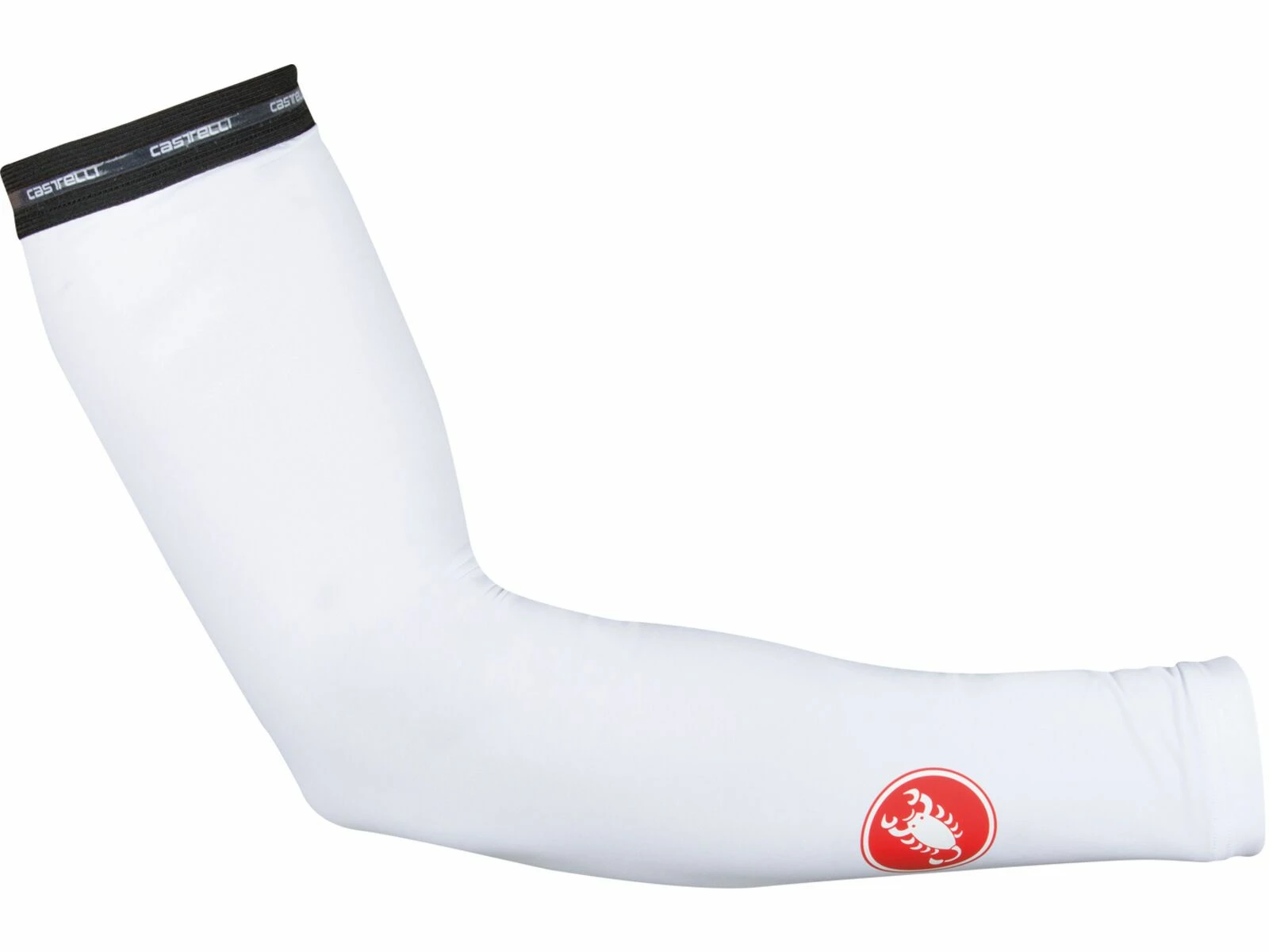 Castelli UPF 50+ Light Arm Sleeves, White 1 Castelli UPF 50+ Light Arm Sleeves, White