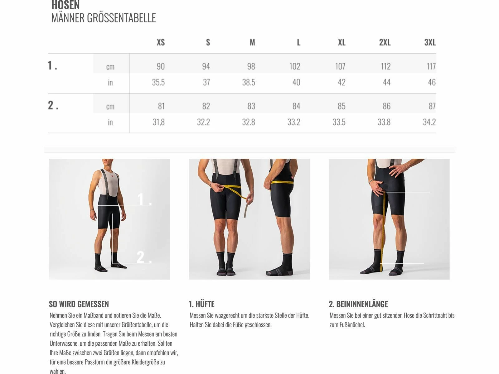 Castelli Free Aero RC Classic Bibshort, Black/white 4 Castelli Free Aero RC Classic Bibshort, Black/white – Bild 4