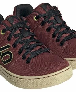 Five Ten Freerider Canvas Women, Burgundy/core Black/pulse Lime