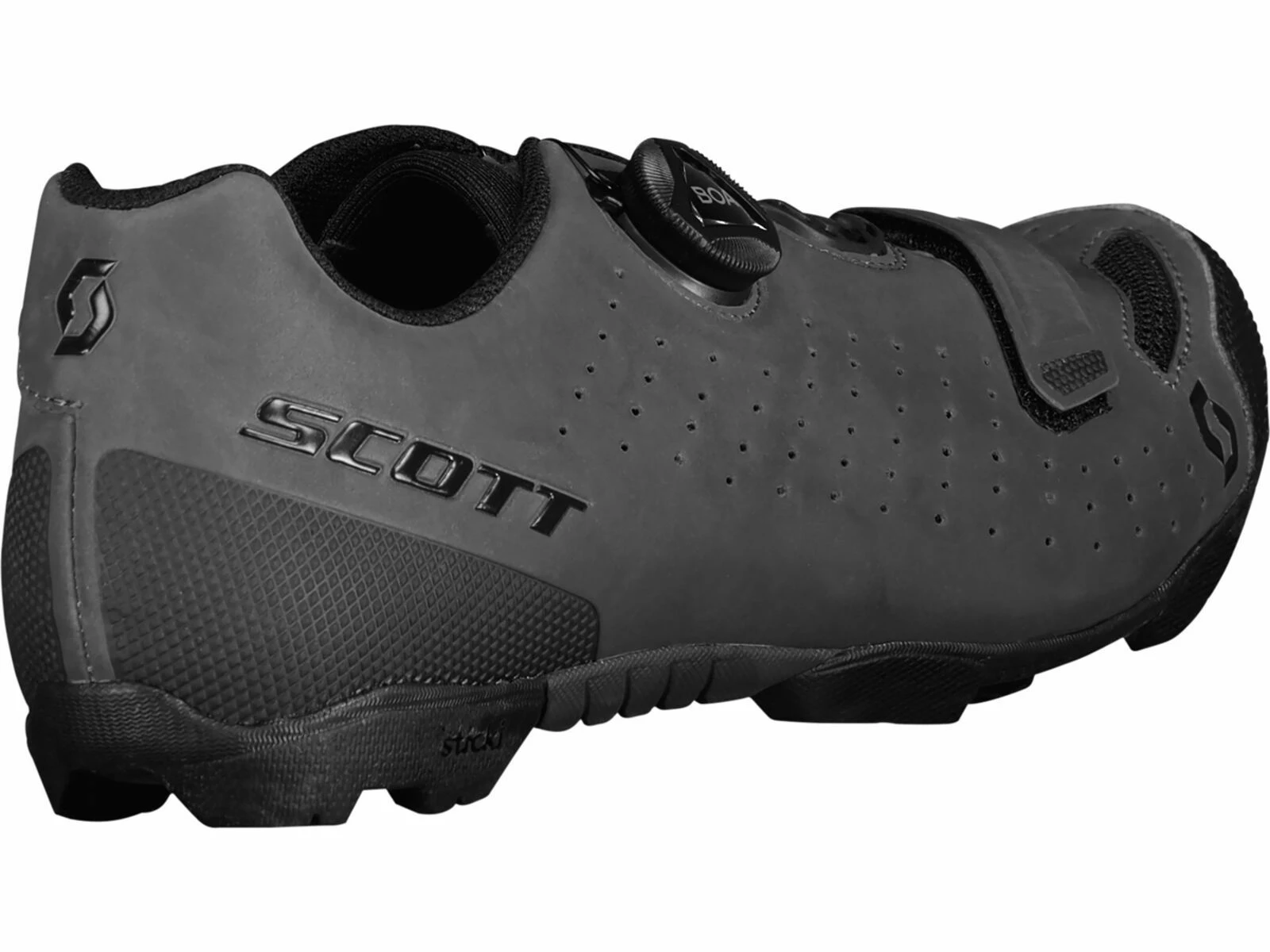 Scott MTB Comp BOA Reflective Shoe, Grey Reflective/black 2 Scott MTB Comp BOA Reflective Shoe, Grey Reflective/black – Bild 2