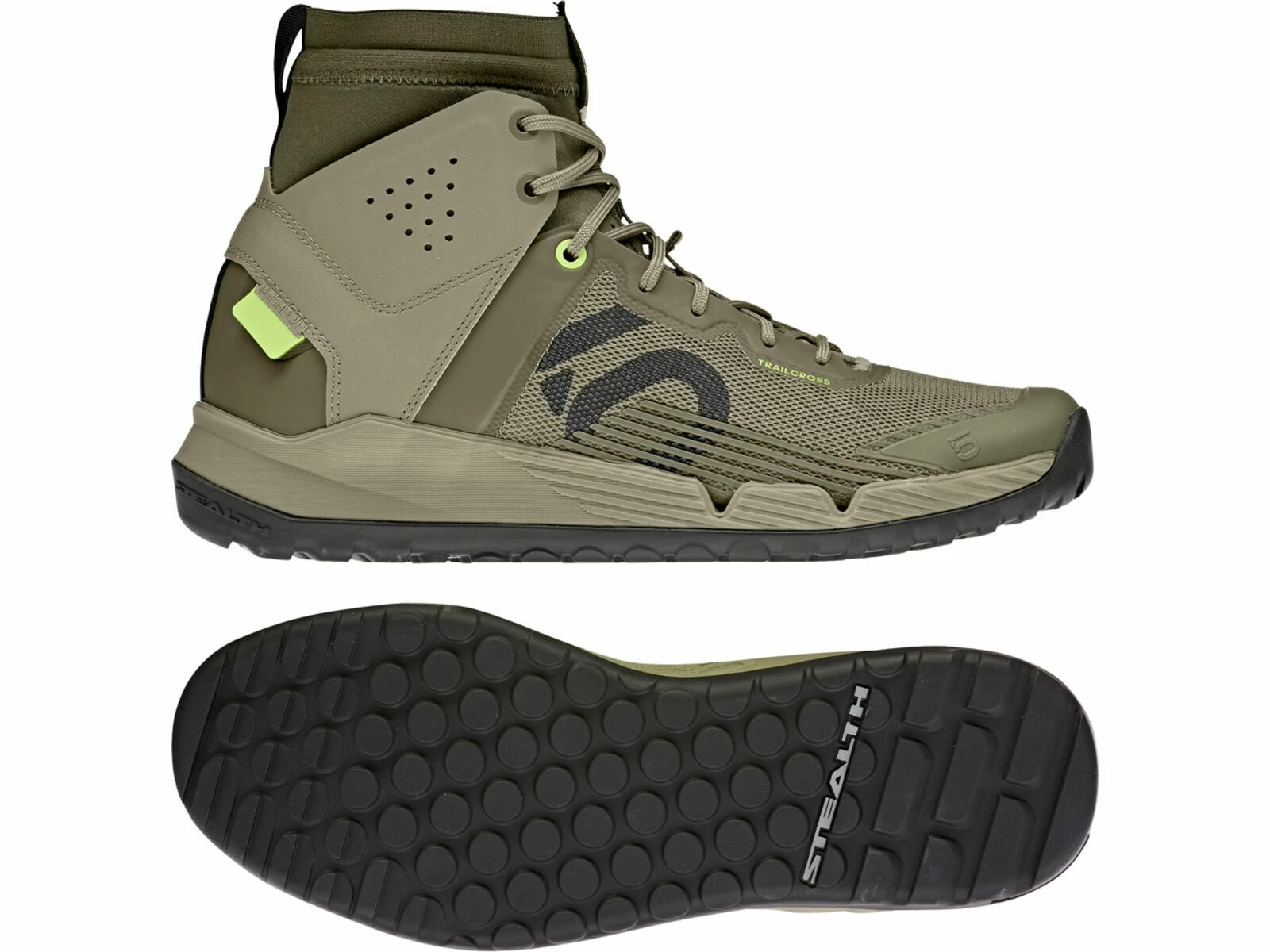 Five Ten Trailcross Mid Pro, Orbit Green/core Black/lime 6 Five Ten Trailcross Mid Pro, Orbit Green/core Black/lime – Bild 6