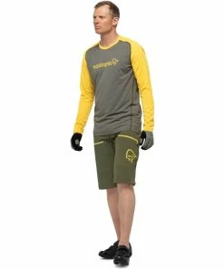 Norrona Fjørå Flex¹ Heavy Duty Shorts M's, Olive Night/lemon Chrome -Radhosen & Innenhosen Verkäufe d92aa4d6 9e85 42b2 9648 6720d68d706b