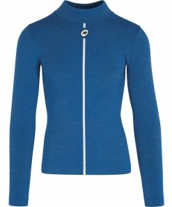 Assos Assosoires Ultraz Winter LS Skin Layer, Calypso Blue
