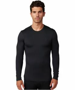 Fox Tecbase Fire LS Shirt, Black
