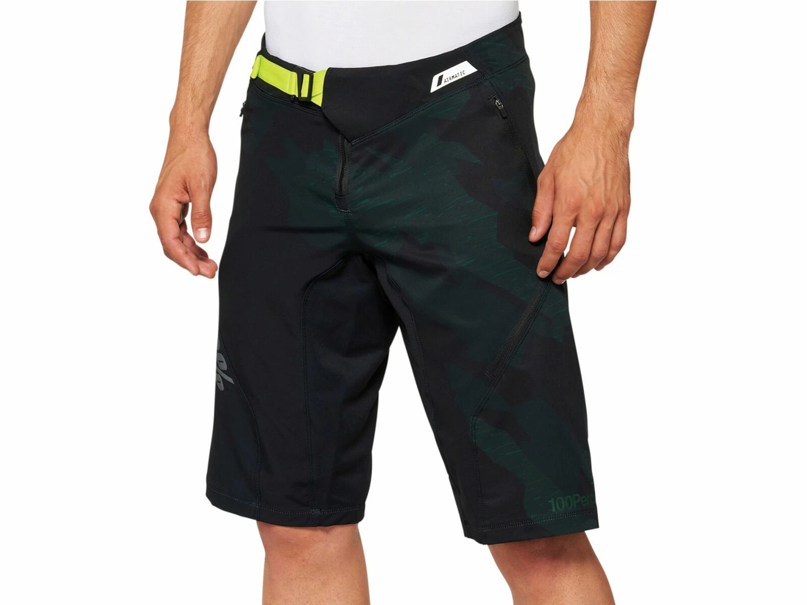 100% Airmatic LE Shorts, Black Camo. 1 100% Airmatic LE Shorts, Black Camo.