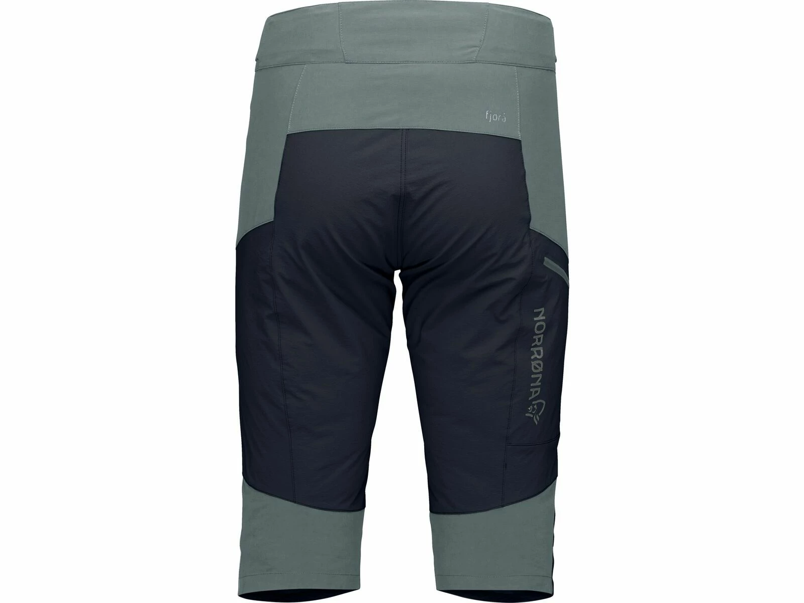 Norrona Fjørå Flex1 Shorts M's, Castor Grey/caviar 2 Norrona Fjørå Flex1 Shorts M's, Castor Grey/caviar – Bild 2