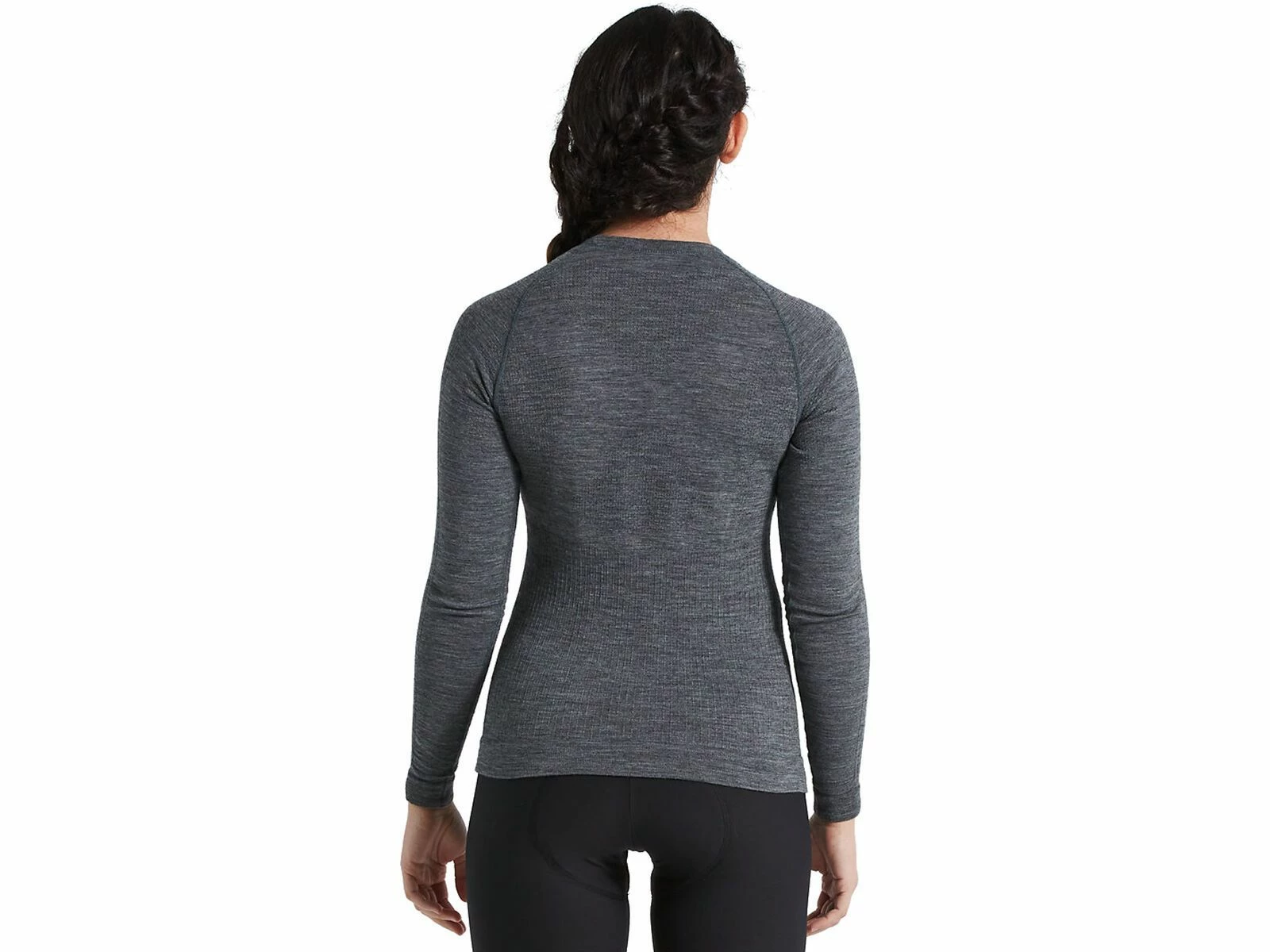 Specialized Women's Merino Seamless Long Sleeve Base Layer, Grey 2 Specialized Women's Merino Seamless Long Sleeve Base Layer, Grey – Bild 2