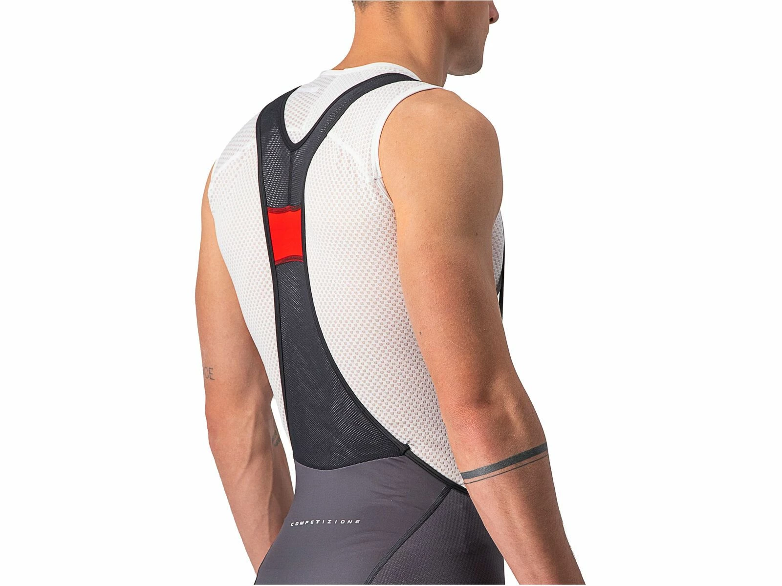 Castelli Competizione Kit Bibshort, Dark Gray/silver Gray 4 Castelli Competizione Kit Bibshort, Dark Gray/silver Gray – Bild 4