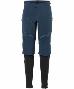 Vaude Men's Virt Softshell Pants II, Dark Sea