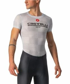 Castelli Pro Mesh BL Short Sleeve, Silver Gray -Radhosen & Innenhosen Verkäufe f6719590 d634 4e34 a92d cbbc95d976ec