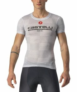 Castelli Pro Mesh BL Short Sleeve, Silver Gray
