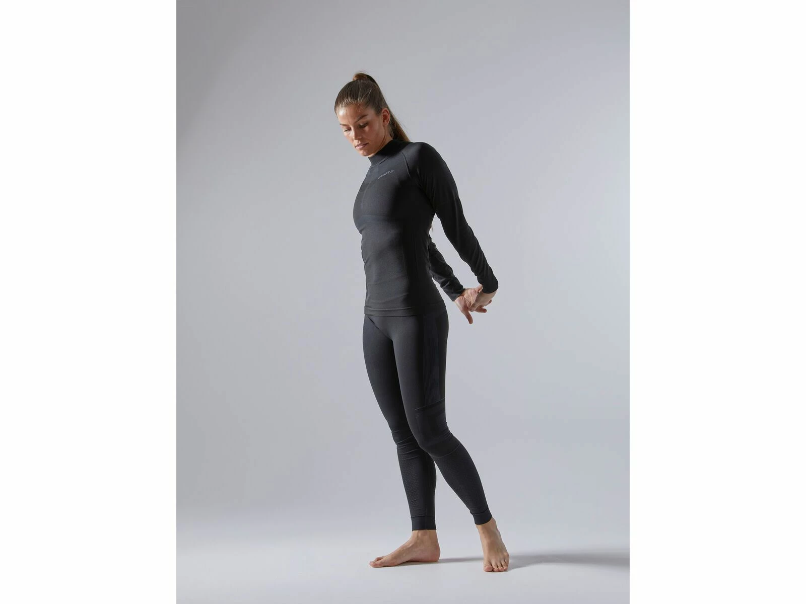 Craft Active Intensity Crewneck LS W, Black-asphalt 6 Craft Active Intensity Crewneck LS W, Black-asphalt – Bild 6